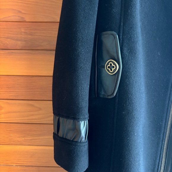 Mackage Wool and Leather Jacket - Picture 2 of 5